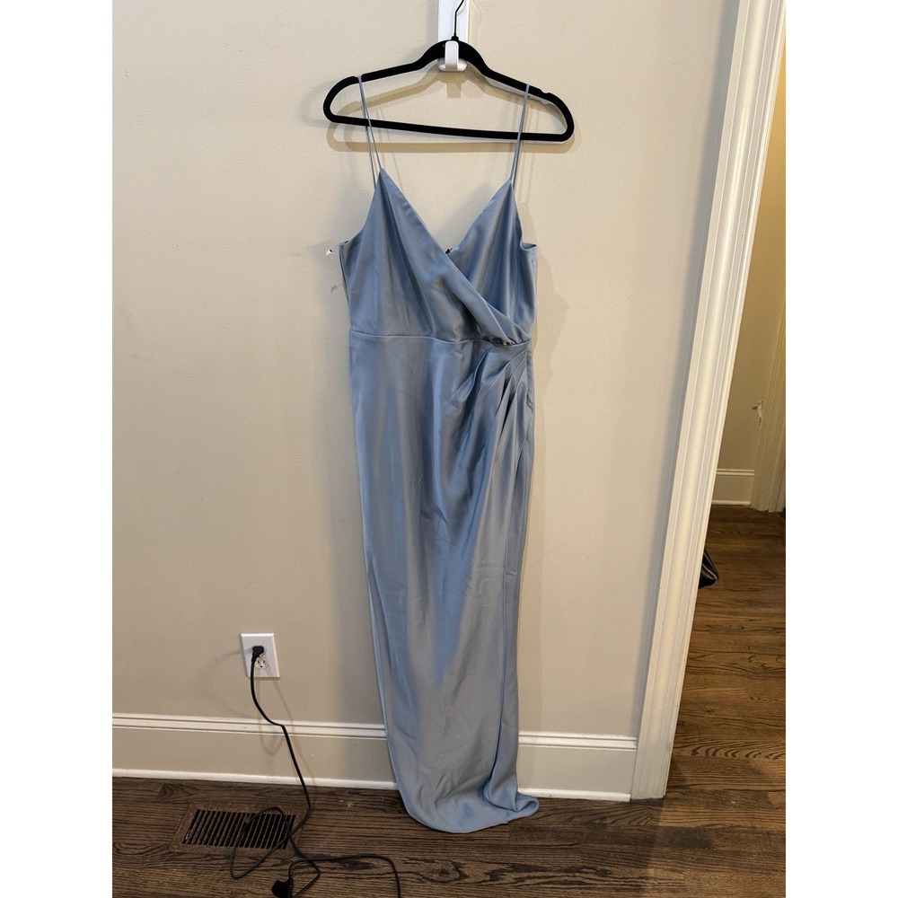 Bhldn By Anthropologie Sachin Babi Freya‎ Charmeuse Maxi Formal Bridesmaid Dress - Picture 2 of 12